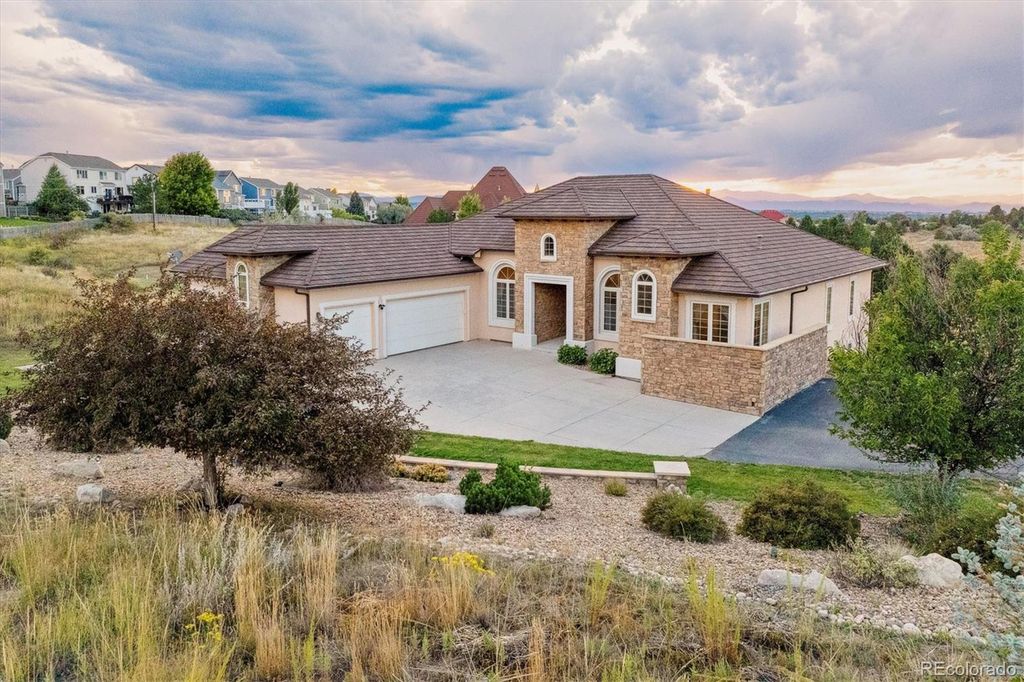 Photo of 7372 Talon Trail, Parker, CO 80138 (MLS # 8003634)