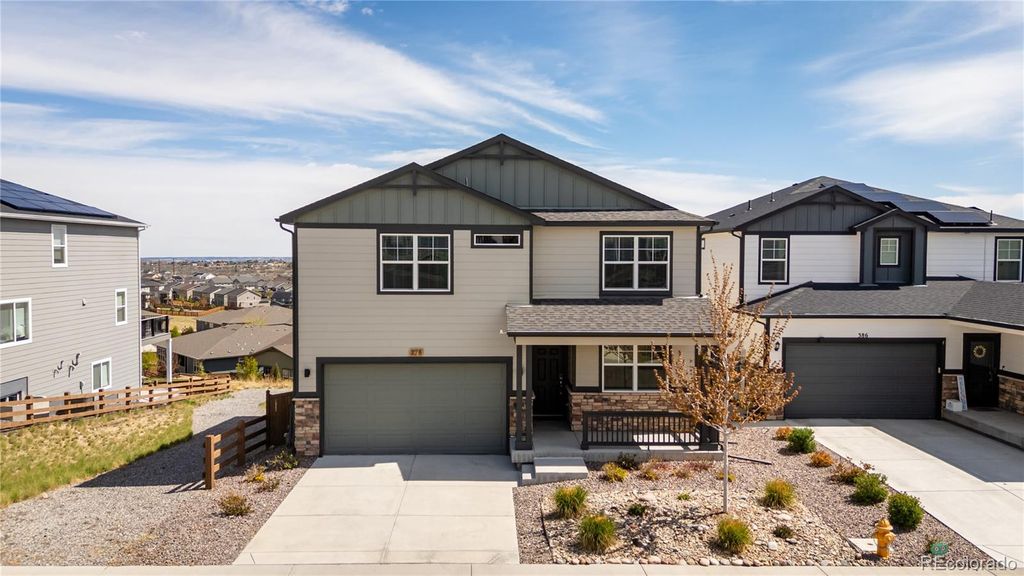 Photo of 378 Silver Rock Trail, Castle Rock, CO 80104 (MLS # 4055644)