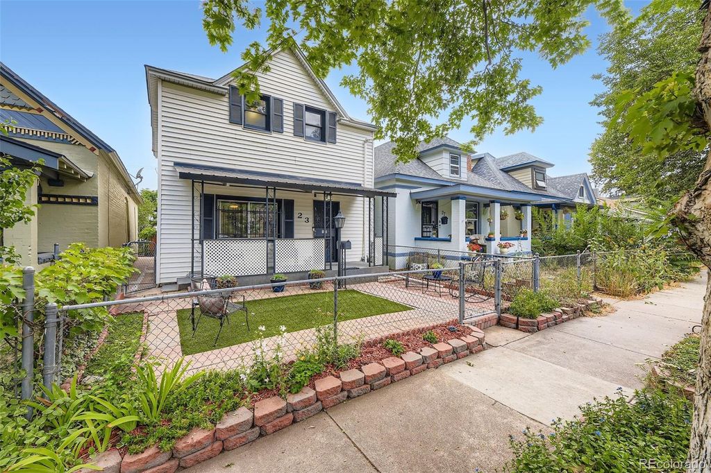 Photo of 23 Fox Street, Denver, CO 80223 (MLS # 6577201)