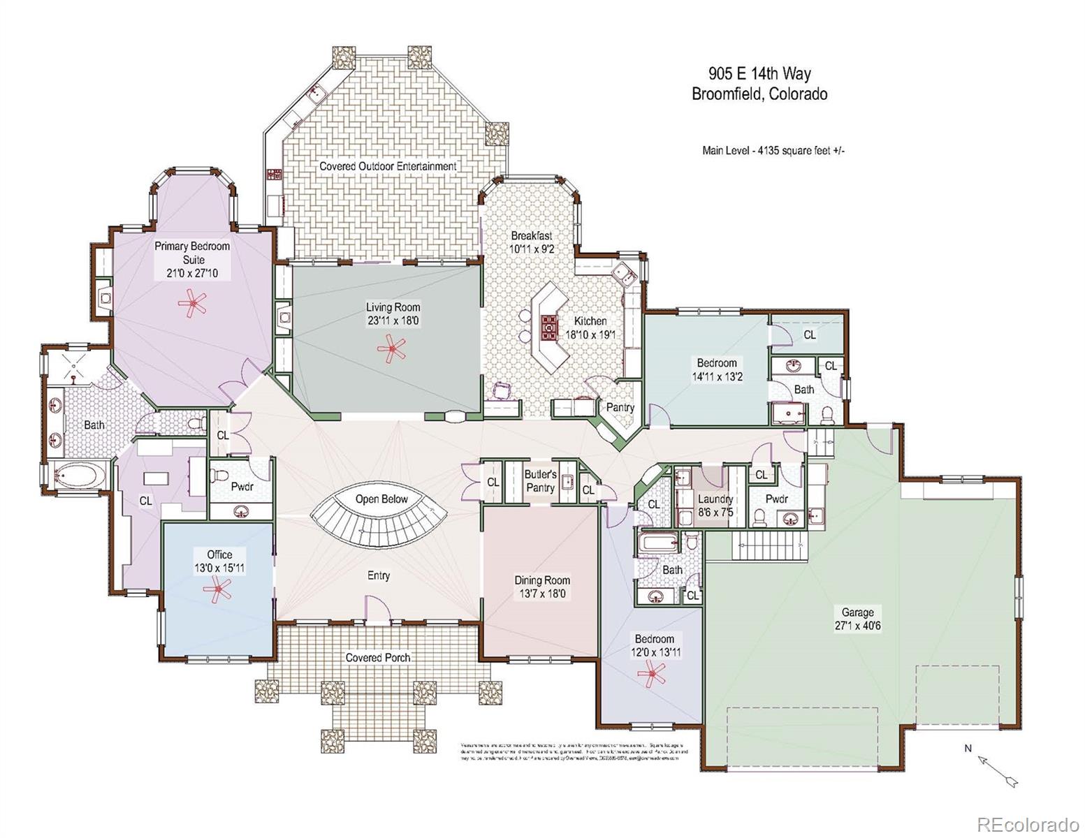 905 E 14th Way, Broomfield, CO, 80020, USA, 4 Bedrooms Bedrooms, ,7 BathroomsBathrooms,Residential,Active,905 E 14th Way,2107699