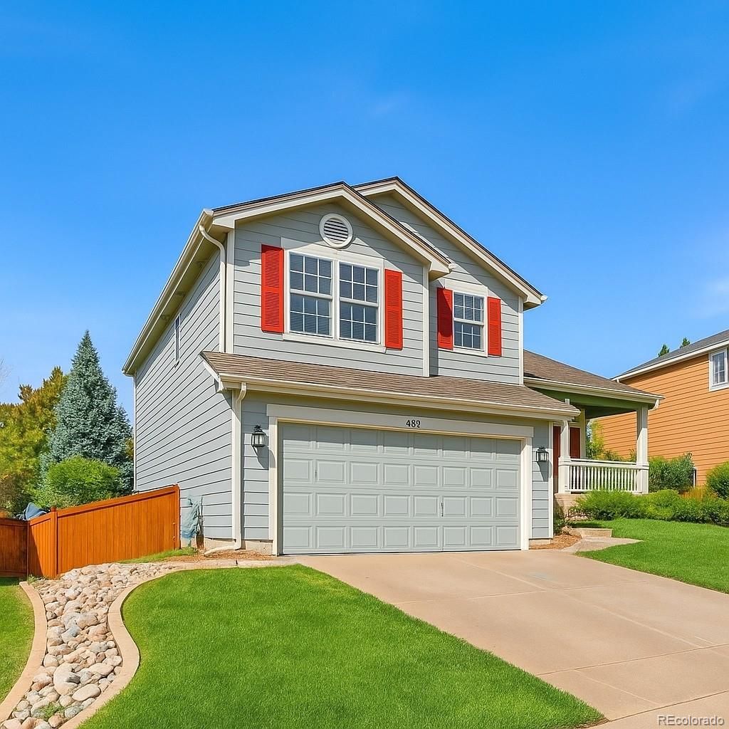 Photo of 469 Stellars Jay Drive, Highlands Ranch, CO 80129 (MLS # 8618550)