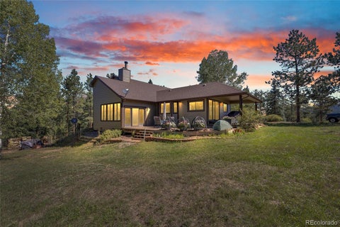 Photo of 21556 Spring Creek Road, Buffalo Creek, CO 80425 (MLS # 9029892)