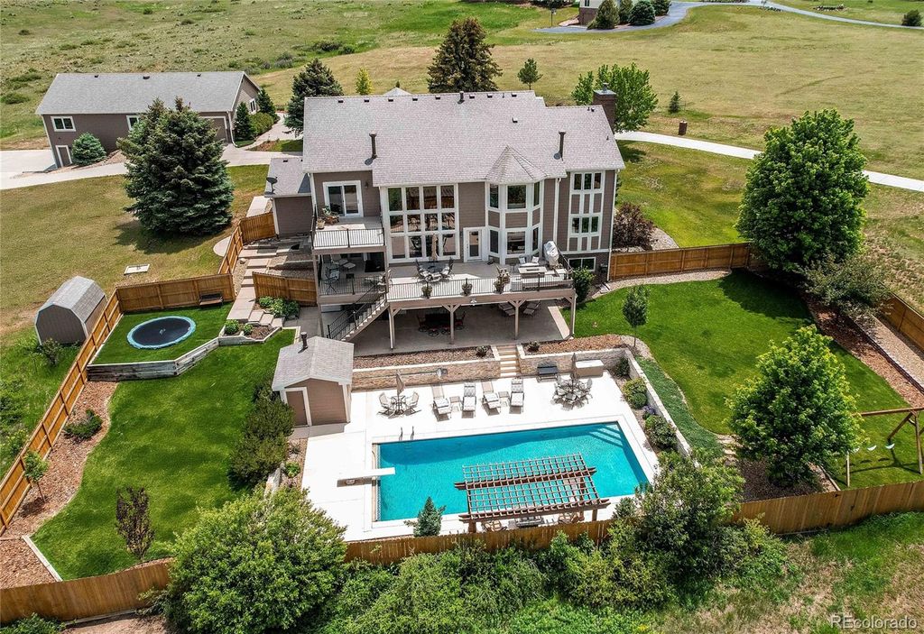 Photo of 8682 N Sundown Trail, Parker, CO 80134 (MLS # 3697508)