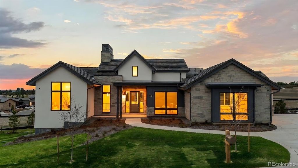 Photo of 6192 Oxford Peak Lane, Castle Rock, CO 80108 (MLS # 9622051)