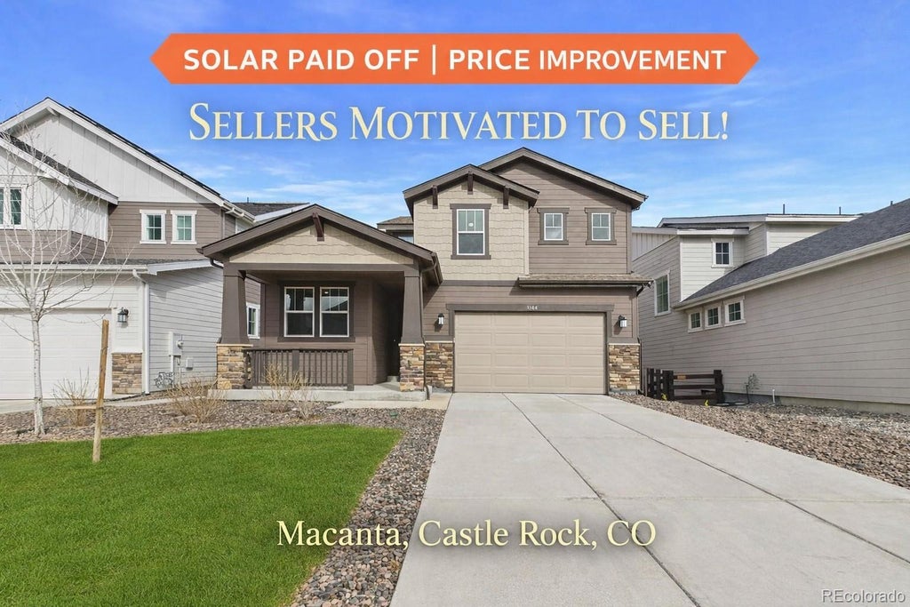 Photo of 3680 Outcrop Court, Castle Rock, CO 80108 (MLS # 3274870)