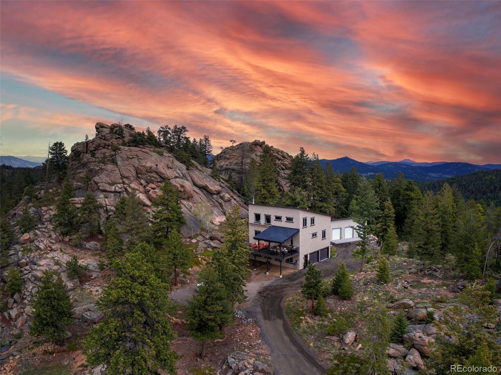 Photo of 8621 Majestic View Drive, Conifer, CO 80433 (MLS # 9782087)