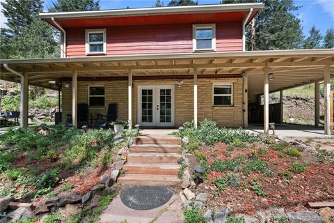 Photo of 5211 Parmalee Gulch Road, Indian Hills, CO 80454 (MLS # 4845825)