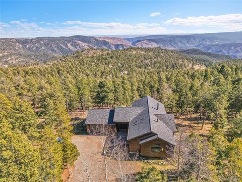 Photo of 13382 Riley Peak Road, Conifer, CO 80433 (MLS # 3614658)