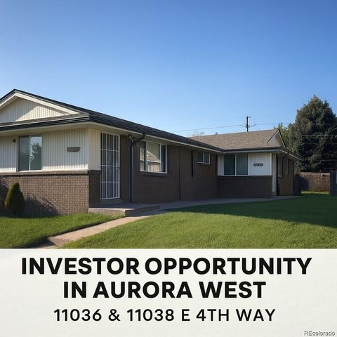 11036, 11038 E 4th Way Aurora CO 80010