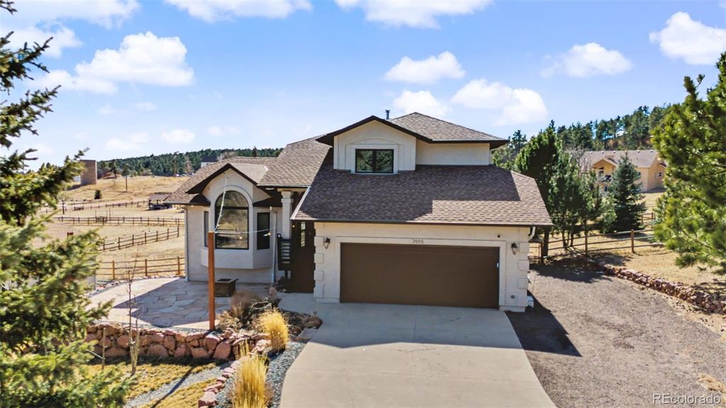 Photo of 3555 Range View Road, Monument, CO 80132 (MLS # 6643353)