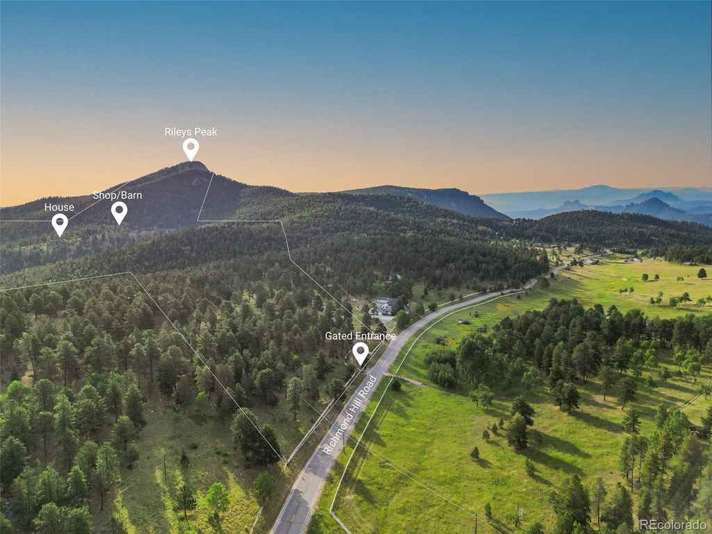 Photo of 26271 Richmond Hill Road, Conifer, CO 80433 (MLS # 5342399)