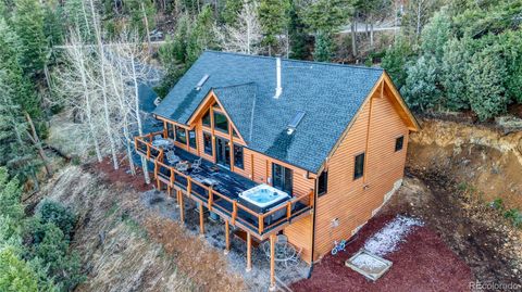 Photo of 1055 Saddleback Drive, Evergreen, CO 80439 (MLS # 2351923)