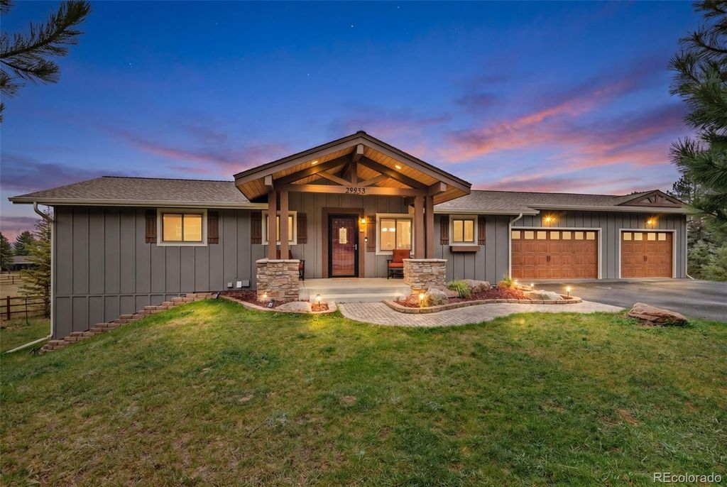 Photo of 29523 Greenwood Lane, Evergreen, CO 80439 (MLS # 6645537)