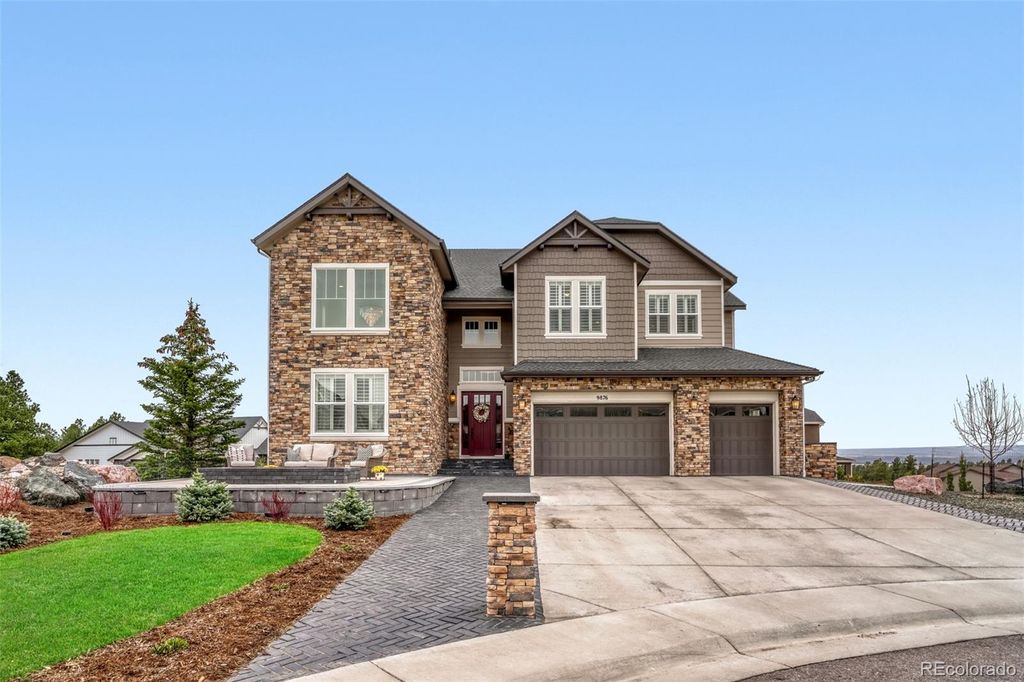 Photo of 9876 Crimson Oak Court, Parker, CO 80134 (MLS # 7434406)