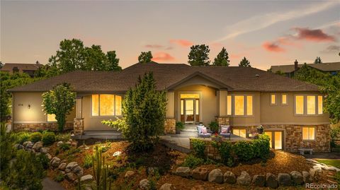 Golf Course Homes in Castle Rock CO and Castle Pines CO 276 Ember Place Castle Rock Co 80104