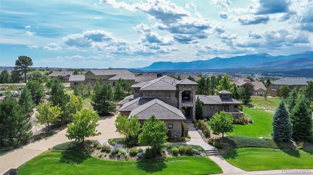 Photo of 1575 Vine Cliff Heights, Colorado Springs, CO 80921 (MLS # 8365883)