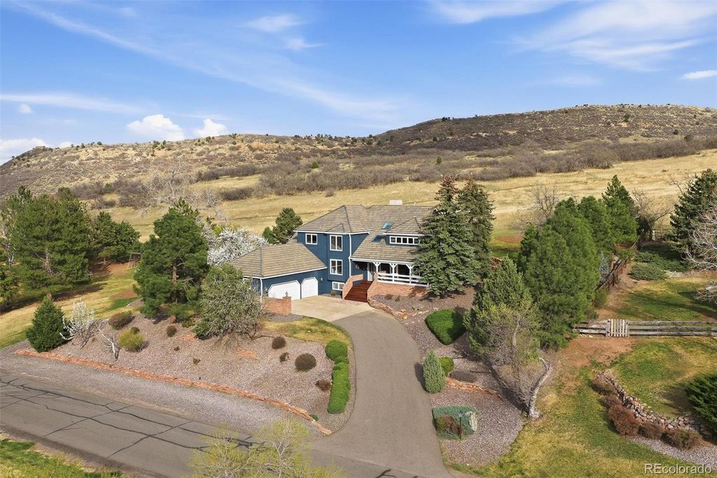 Photo of 4 Blue Grouse Ridge Road, Littleton, CO 80127 (MLS # 3178308)