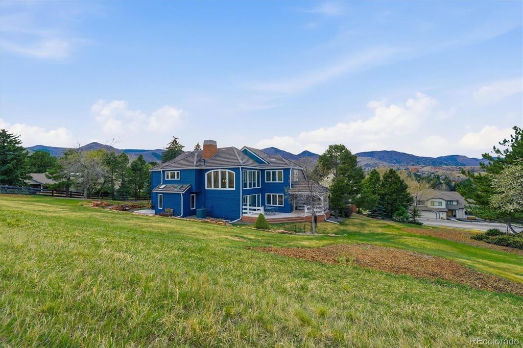 Photo of 4 Blue Grouse Ridge Road, Littleton, CO 80127 (MLS # 3178308)
