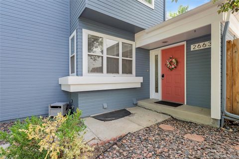 2663 S Deframe Circle Lakewood CO 80228