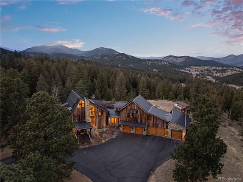 Photo of 32581 Meadow Mountain Road, Evergreen, CO 80439 (MLS # 4312957)
