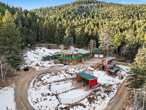 Photo of 10148 S Turkey Creek Road, Morrison, CO 80465 (MLS # 1732412)