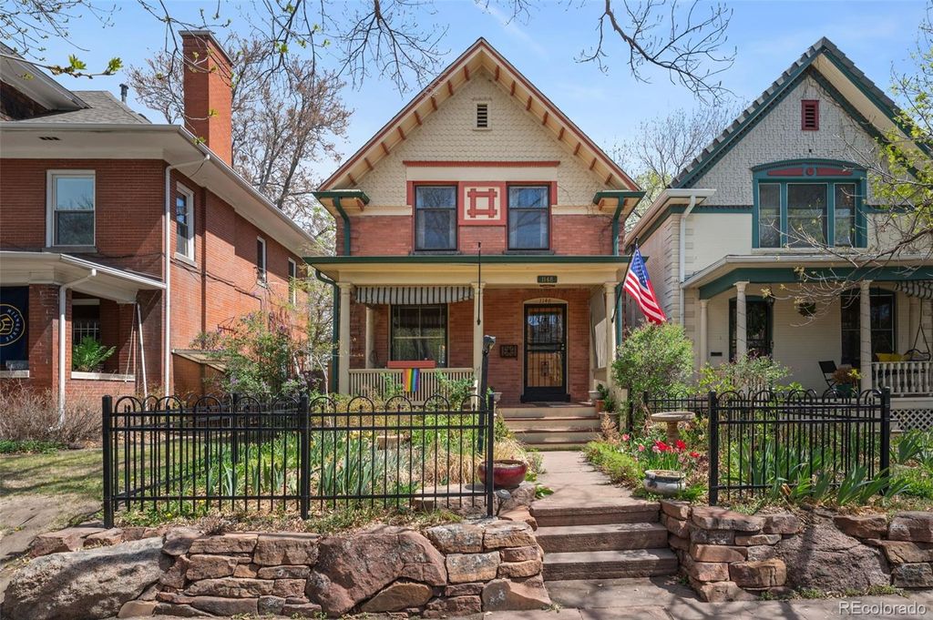 Photo of 1148 N Corona Street, Denver, CO 80218 (MLS # 2124065)