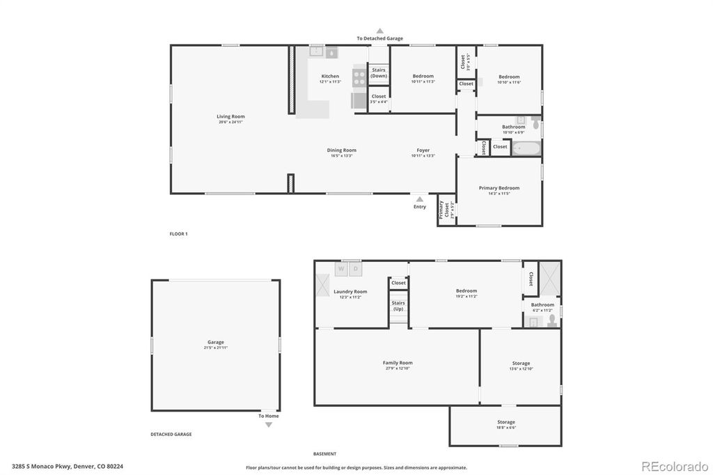 Photo of 3285 N Monaco Parkway, Denver, CO 80207 (MLS # 3994602)