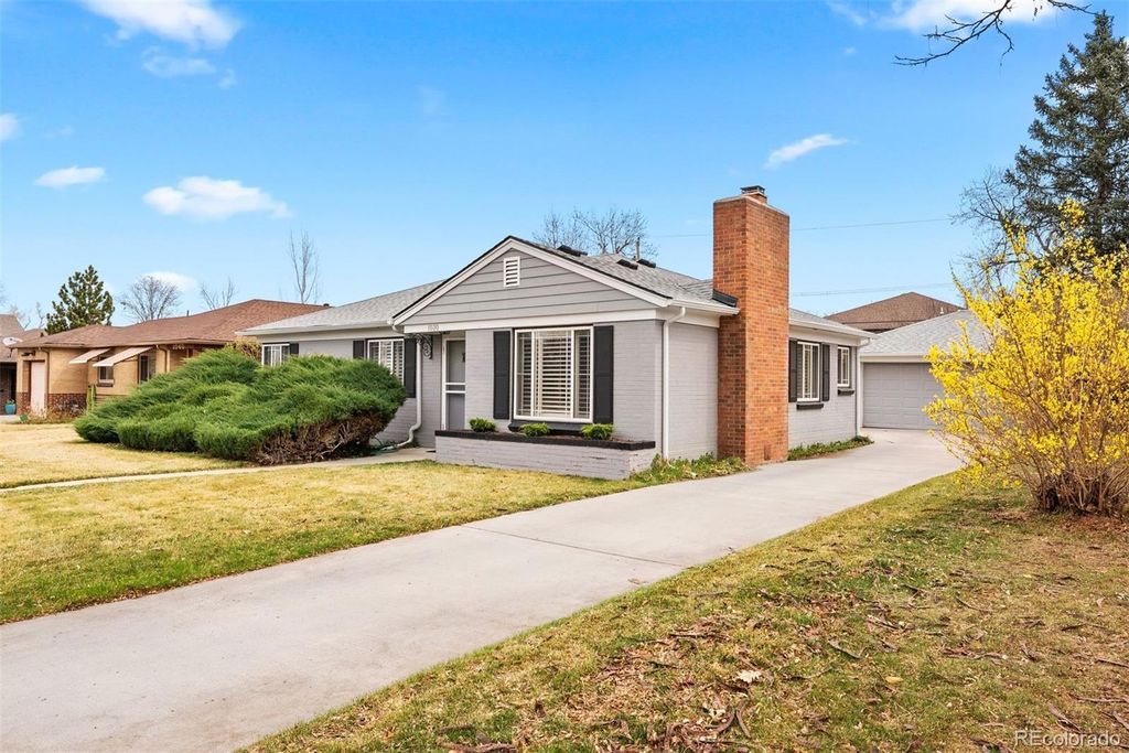 Photo of 1030 Krameria Street, Denver, CO 80220 (MLS # 4835405)