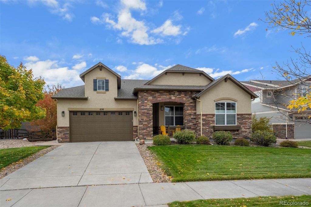 Photo of 650 Smoky Hills Lane, Erie, CO 80516 (MLS # 1946609)