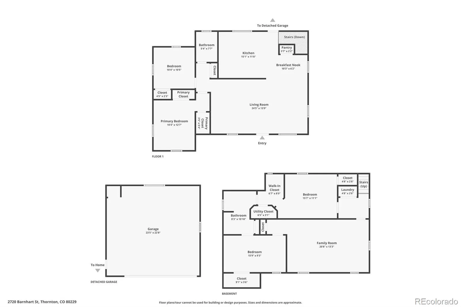 Thornton, Colorado 80229, United States, 4 Bedrooms Bedrooms, ,2 BathroomsBathrooms,Residential,Coming Soon,225172