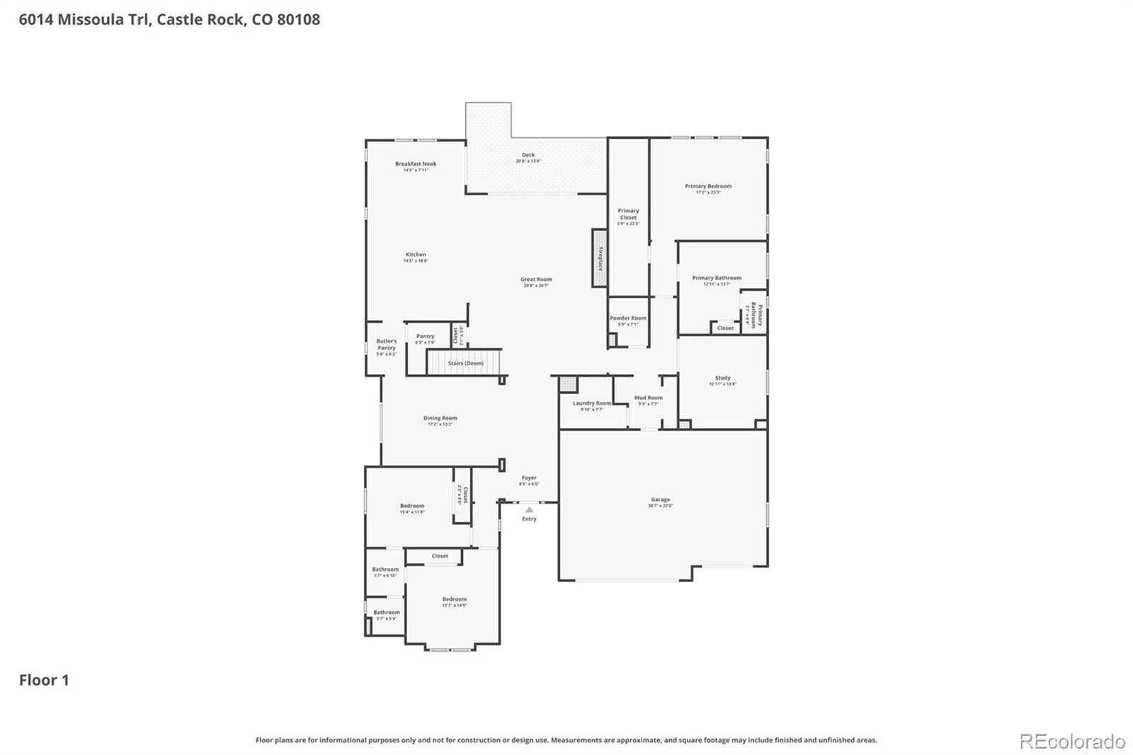 6014 Missoula Trl, Castle Rock, CO, 80108, USA, 5 Bedrooms Bedrooms, ,4 BathroomsBathrooms,Residential,Contingent,6014 Missoula Trl,5209838