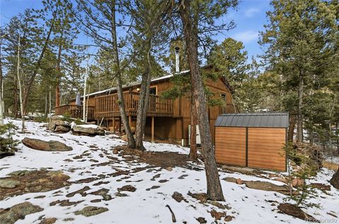 Photo of 30608 Hood Road, Conifer, CO 80433 (MLS # 4207523)