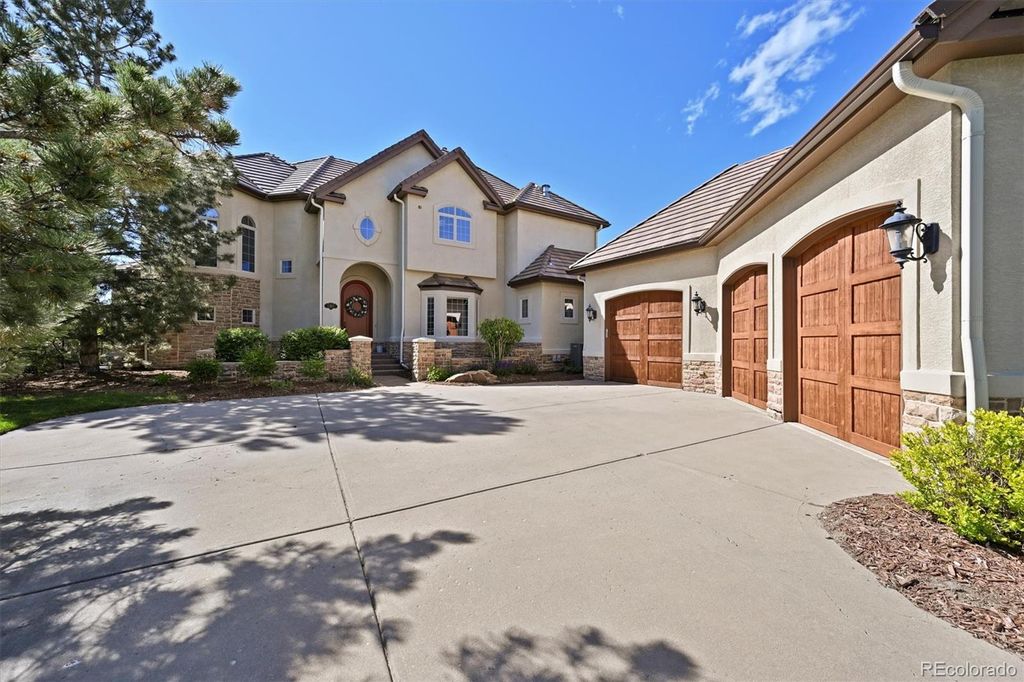 Photo of 1287 Buffalo Ridge Road, Castle Pines, CO 80108 (MLS # 4103087)