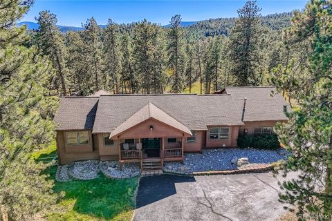 Photo of 260 Old Corral Road, Bailey, CO 80421 (MLS # 1609114)