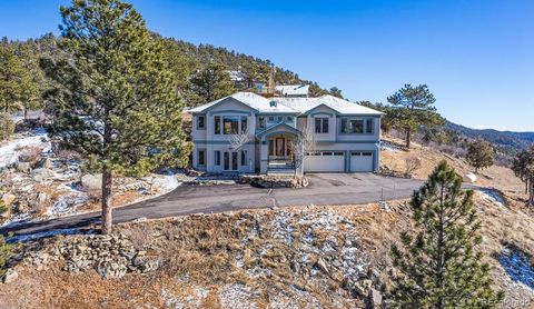 Photo of 2294 Douglas Mountain Drive, Golden, CO 80403 (MLS # 1504882)