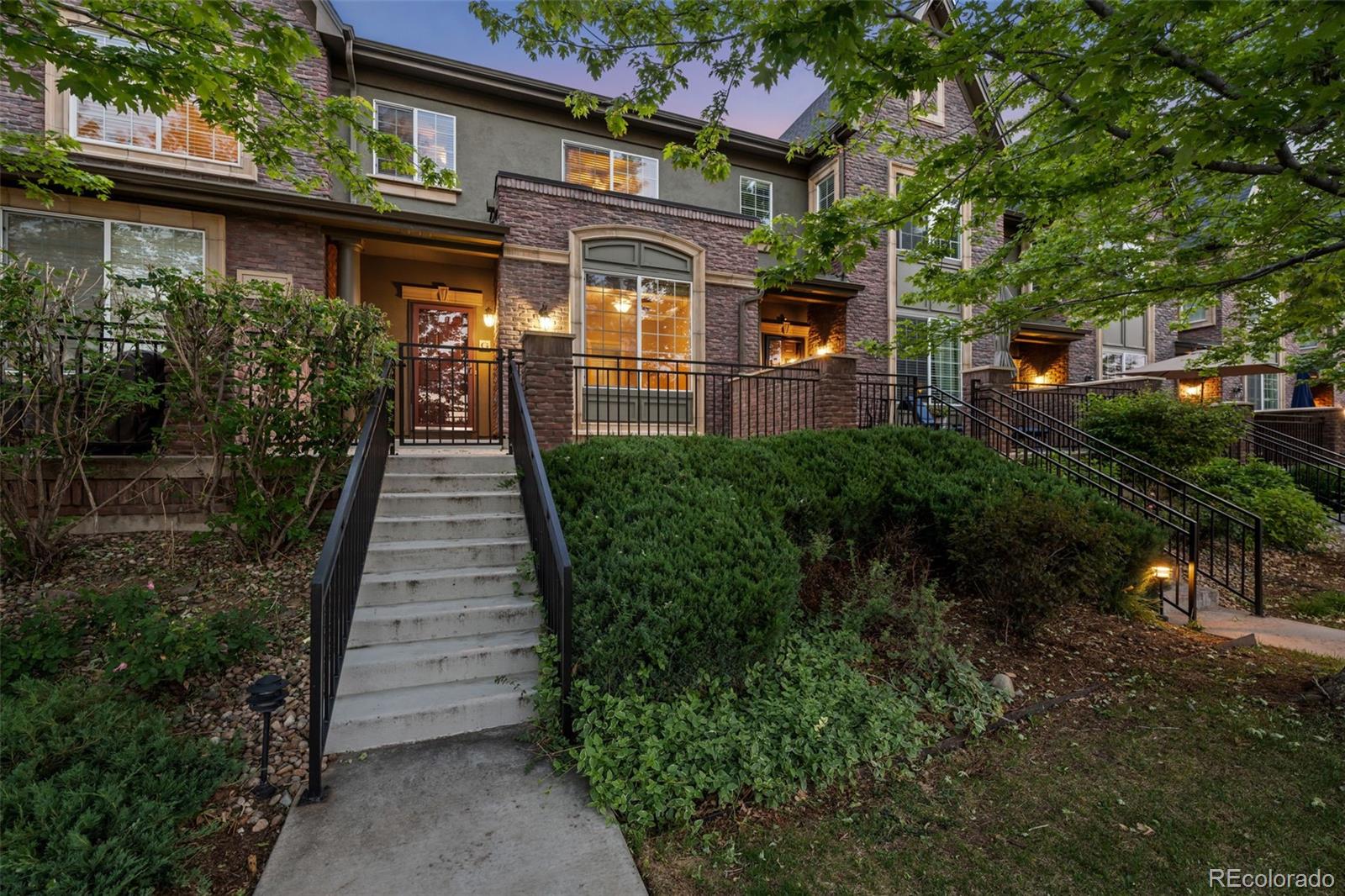 580 Green Ash Street G in Brownstones, Highlands Ranch CO
