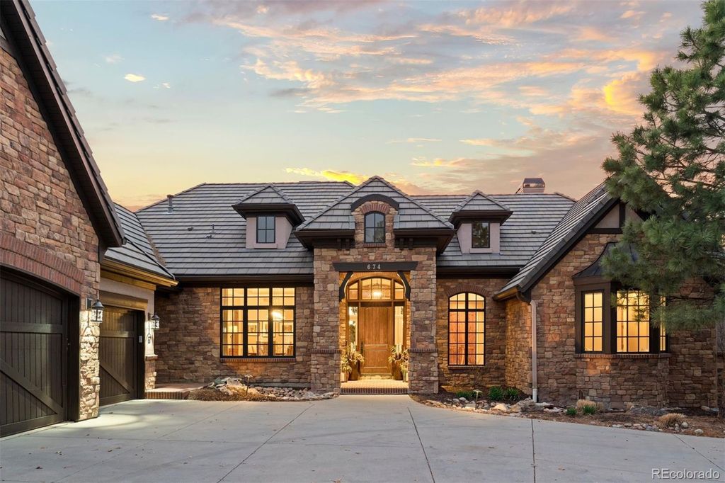 Photo of 674 Red Pass Lane, Castle Rock, CO 80108 (MLS # 8582778)