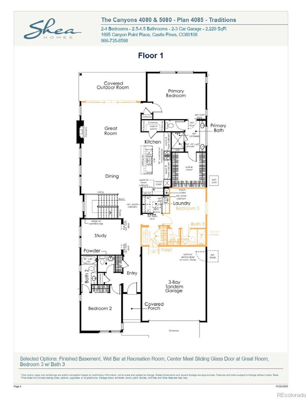 Photo of 6826 Fawn Path Way, Castle Pines, CO 80108 (MLS # 2123235)