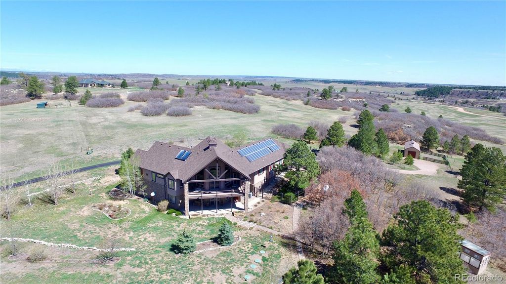 Photo of 12984 Crowfoot Springs Road, Larkspur, CO 80118 (MLS # 9345023)
