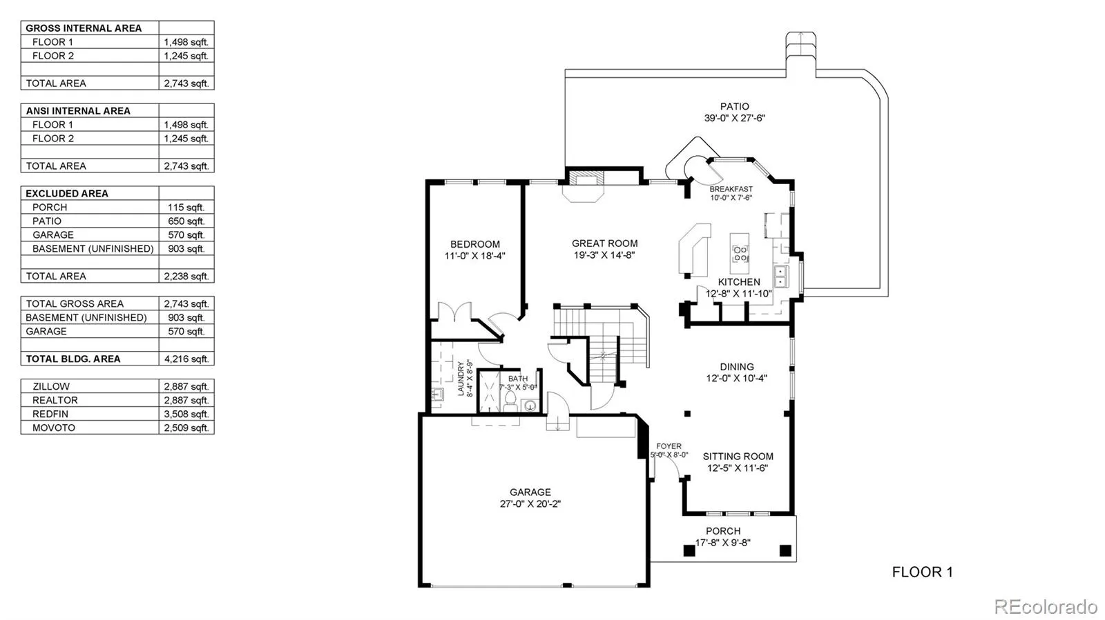 Lafayette, Colorado 80026, United States, 4 Bedrooms Bedrooms, ,3 BathroomsBathrooms,Residential,Active,163510