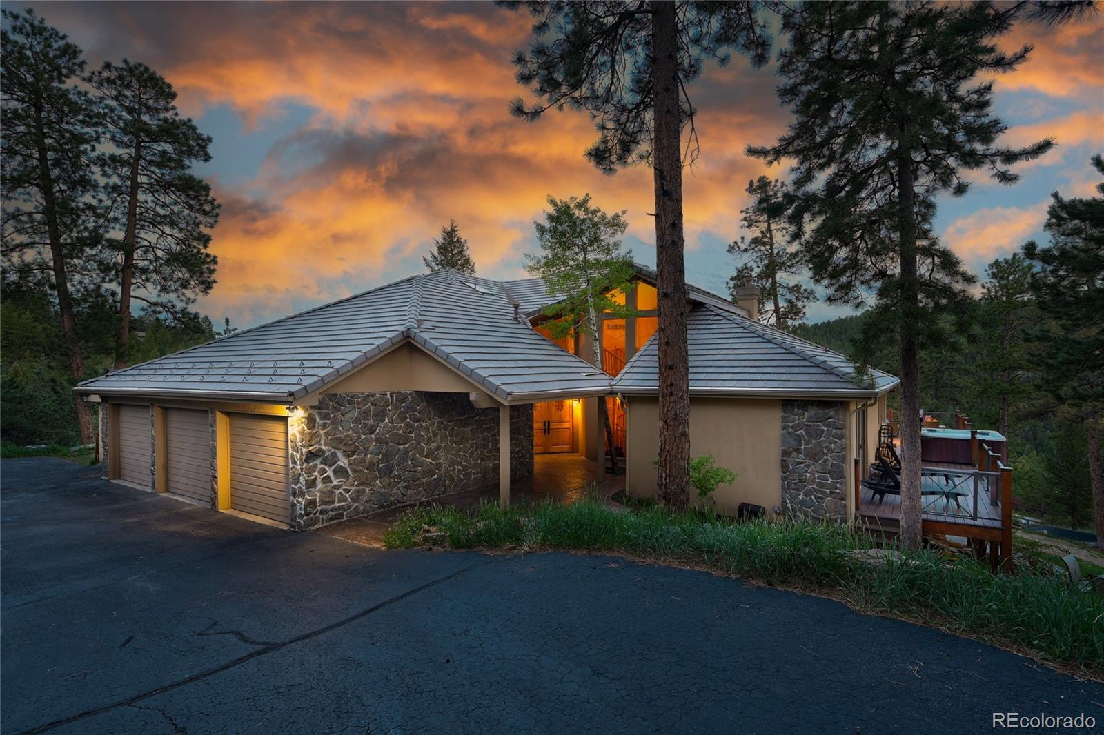 3886 Spring Valley Trail, Evergreen, CO 80439 - #: 9177199