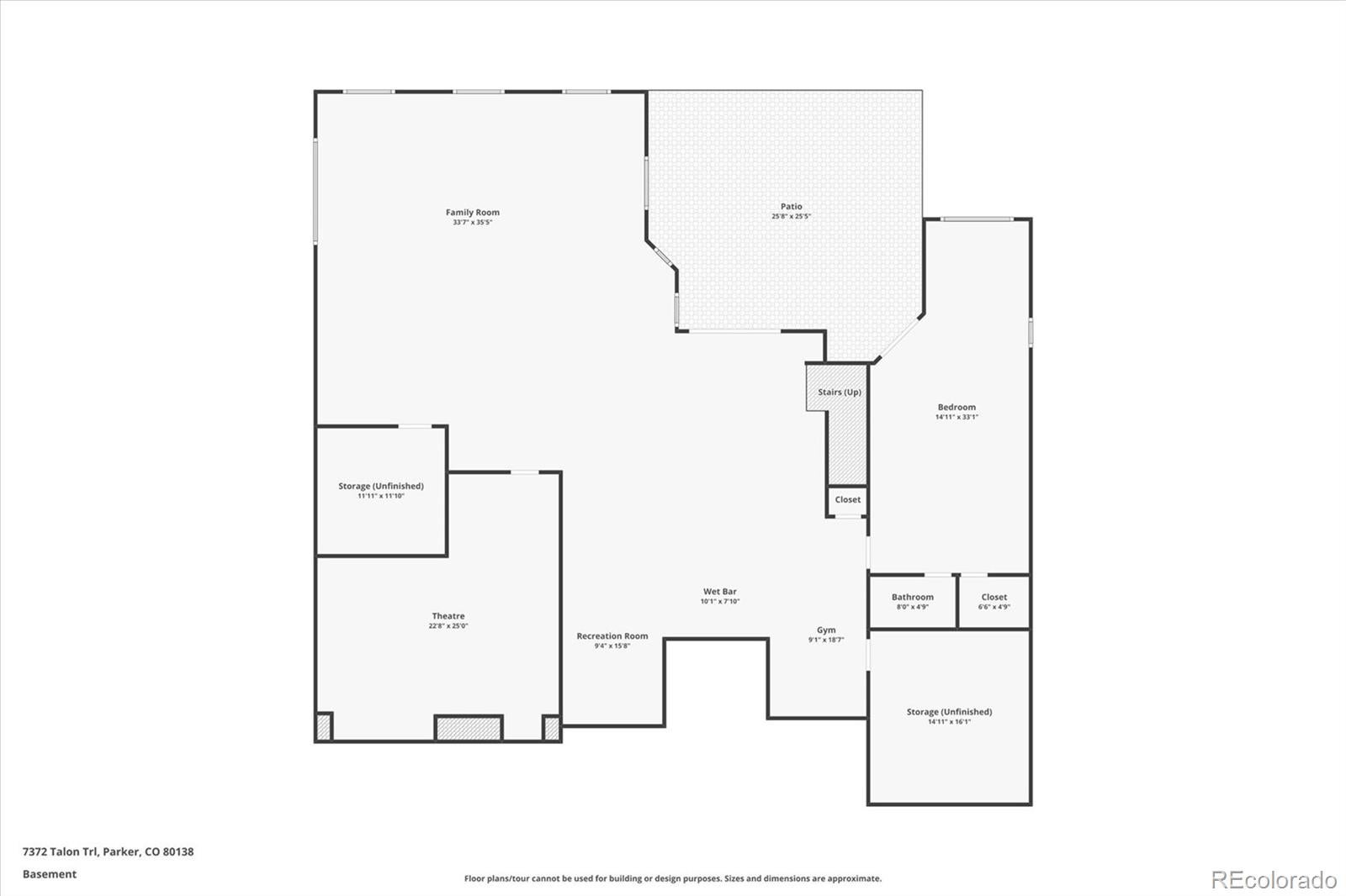7372 Talon Trl, Parker, CO, 80138, USA, 5 Bedrooms Bedrooms, ,5 BathroomsBathrooms,Residential,Active,7372 Talon Trl,8869473