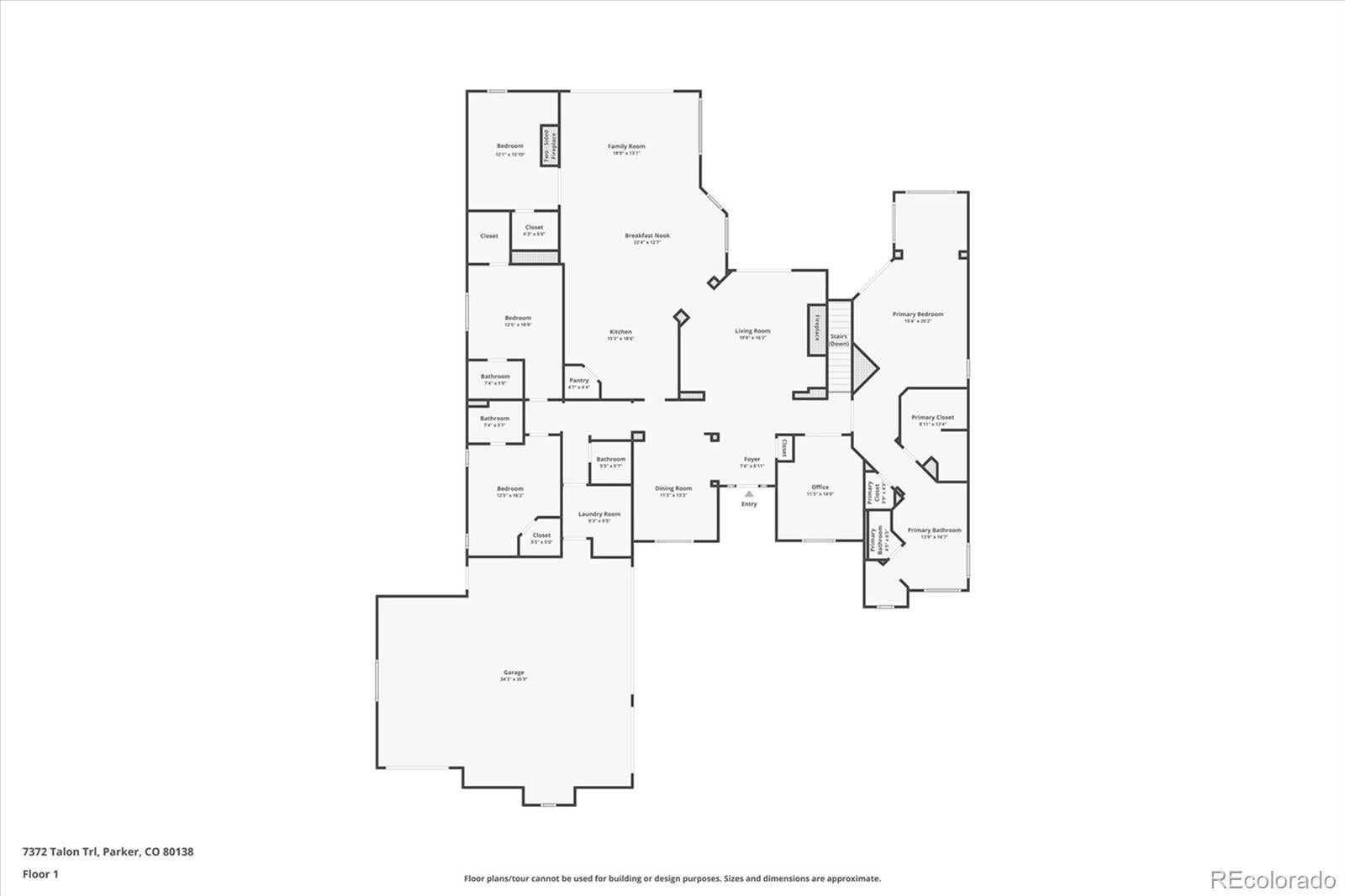 7372 Talon Trl, Parker, CO, 80138, USA, 5 Bedrooms Bedrooms, ,5 BathroomsBathrooms,Residential,Active,7372 Talon Trl,8869473
