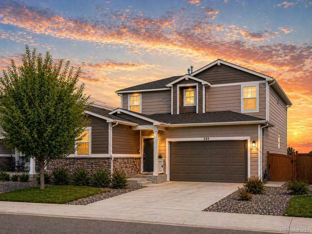 Photo of 588 Silver Rock Trail, Castle Rock, CO 80104 (MLS # 9374286)