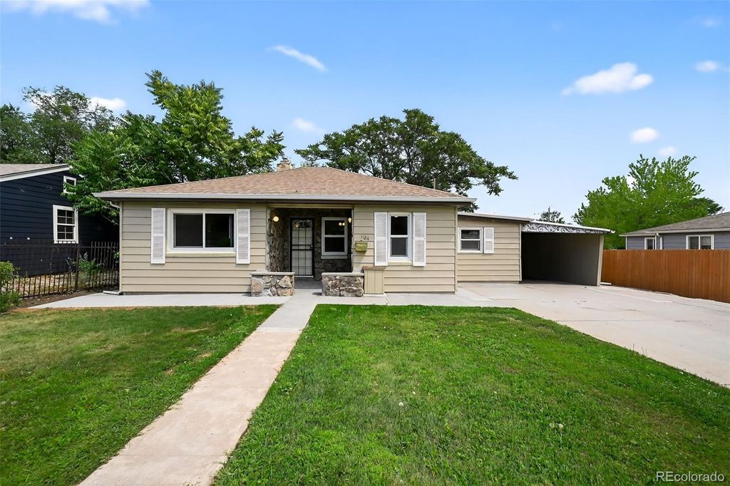 Photo of 1124 S Perry Street, Denver, CO 80219 (MLS # 8108290)