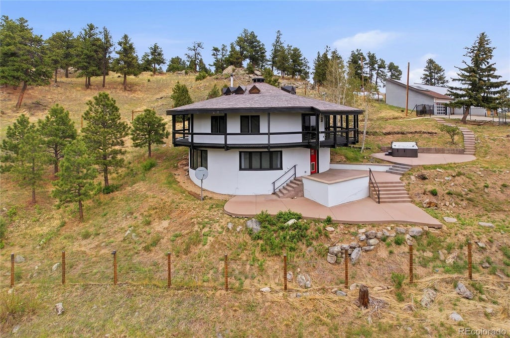 Photo of 5607 Crawford Gulch Road, Golden, CO 80403 (MLS # 2528777)