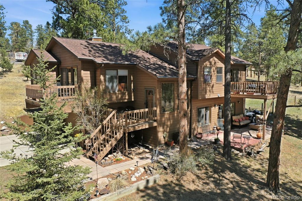 Photo of 13712 S Wamblee Valley Road, Conifer, CO 80433 (MLS # 8888360)