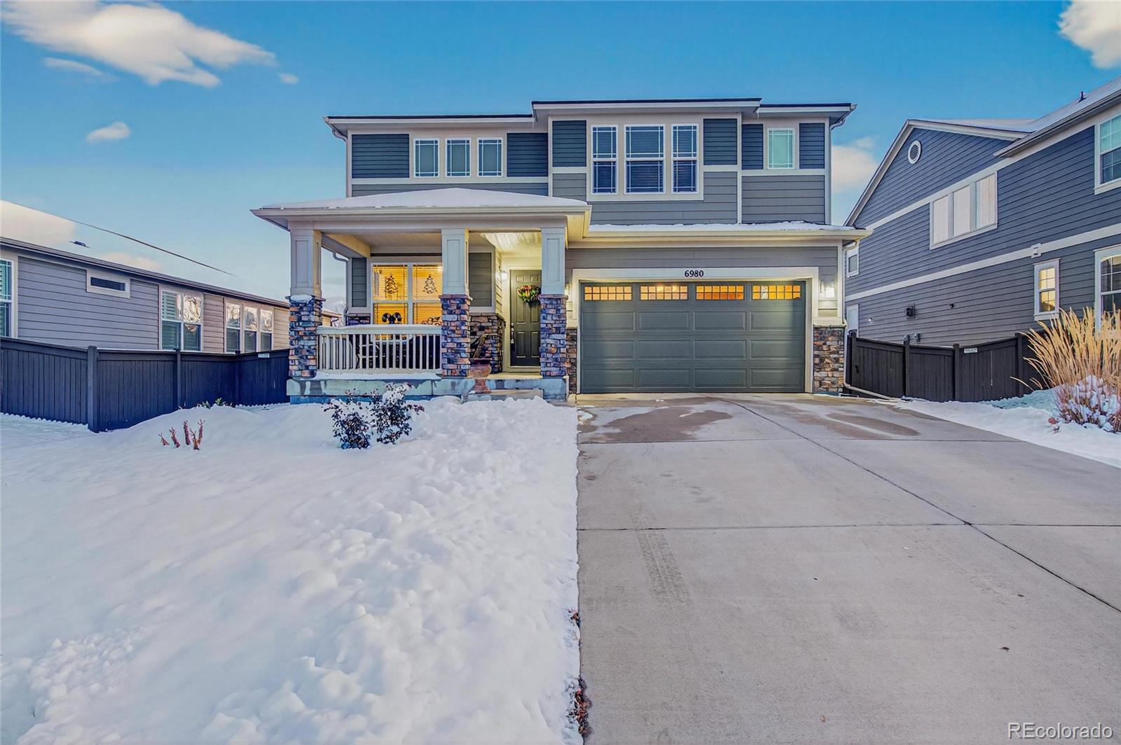 Front Exterior ? Beautiful Two-Story Home with Covered Porch