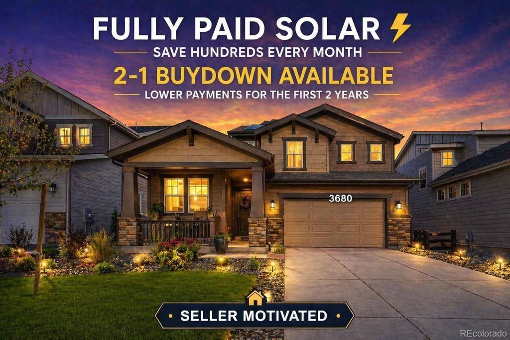 Photo of 3680 Outcrop ct Ct, Castle Rock, CO 80108 (MLS # 7159774)