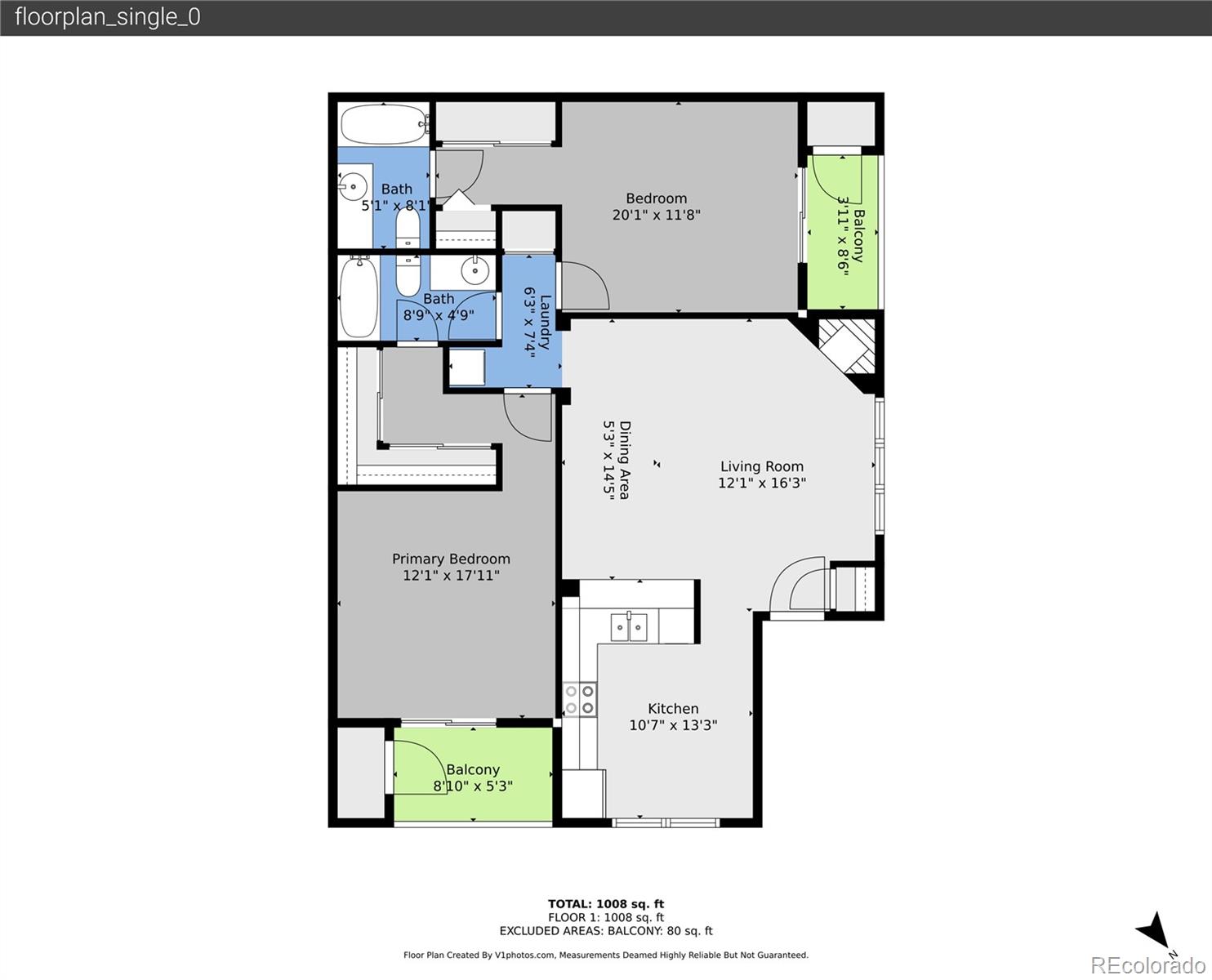979 S Miller Street 202, Lakewood, CO, 80226 1 979 S Miller Street 202